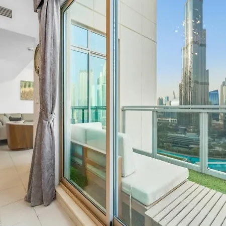 Spectacular Burj & Fountain View - Luxurious 3 Bedrooms & Maids Room - The Residences Dubai Exterior photo