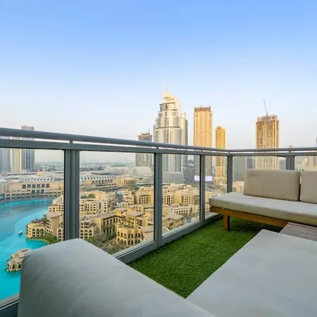 Spectacular Burj & Fountain View - Luxurious 3 Bedrooms & Maids Room - The Residences Dubai Exterior photo