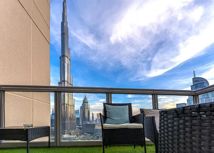 Spectacular Burj & Fountain View - Luxurious 3 Bedrooms & Maids Room - The Residences